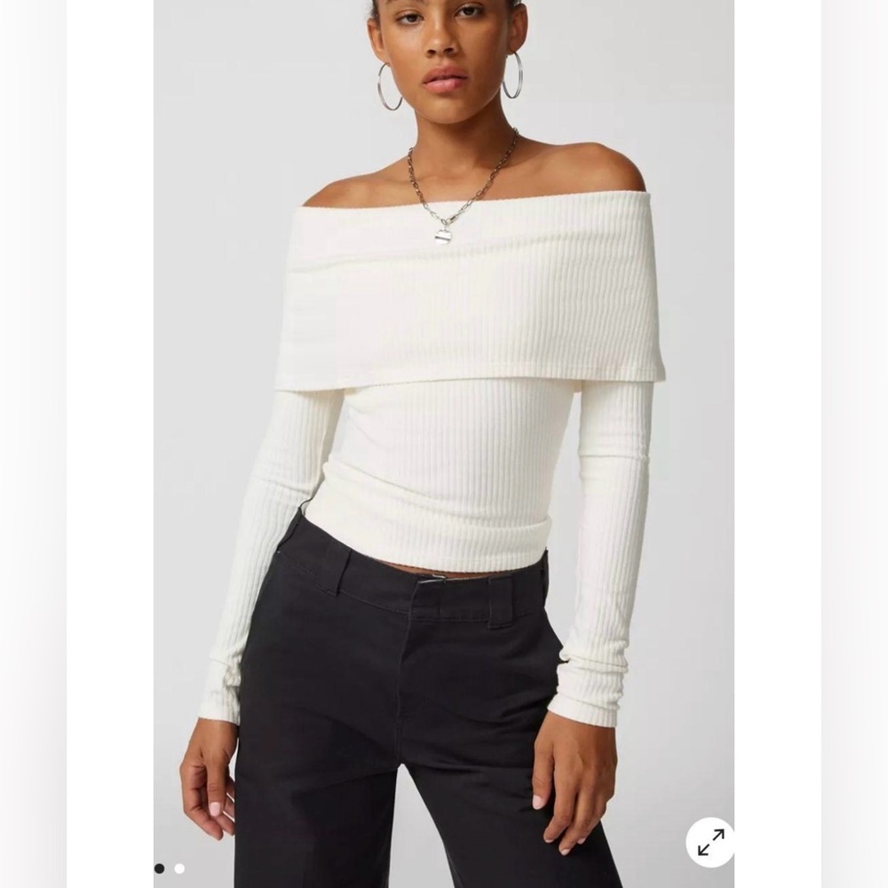 Urban Outfitters UO Hailey Foldover Top